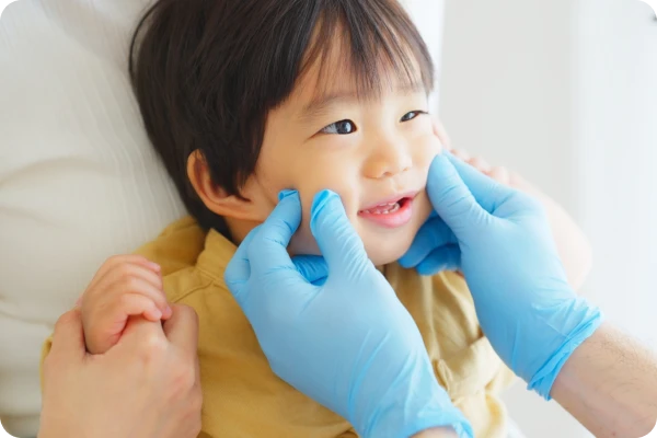 お子さまが怖がらないために